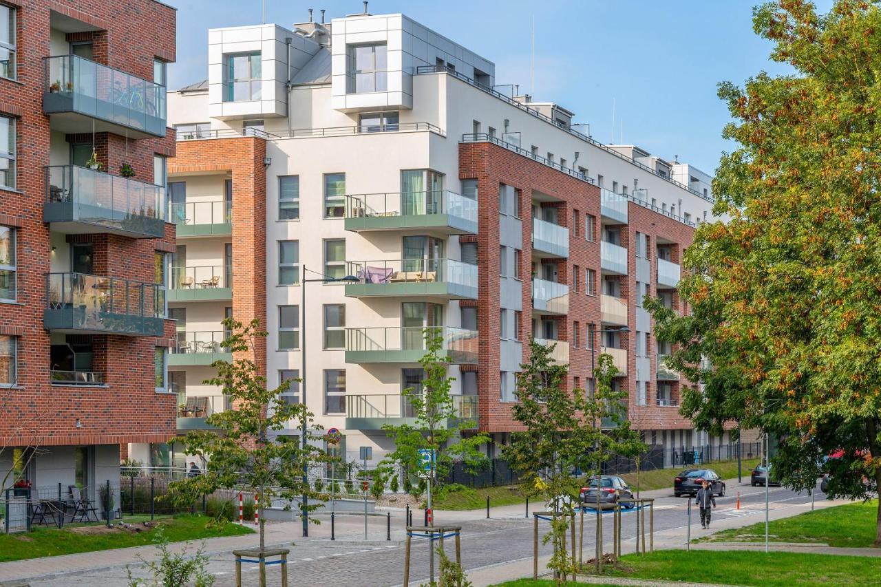 Angielska Grobla City Center & Marina By Downtown Apartments Gdańsk Exteriör bild