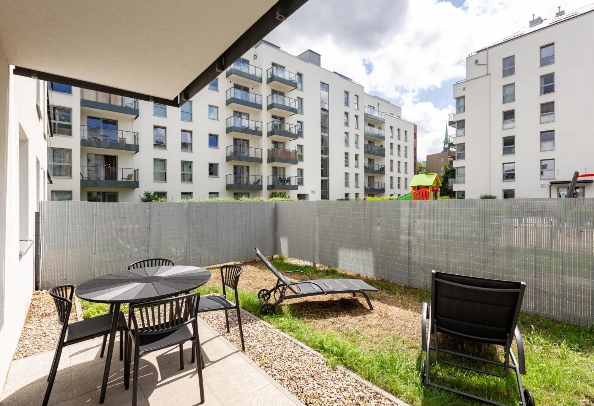 Angielska Grobla City Center & Marina By Downtown Apartments Gdańsk Rum bild